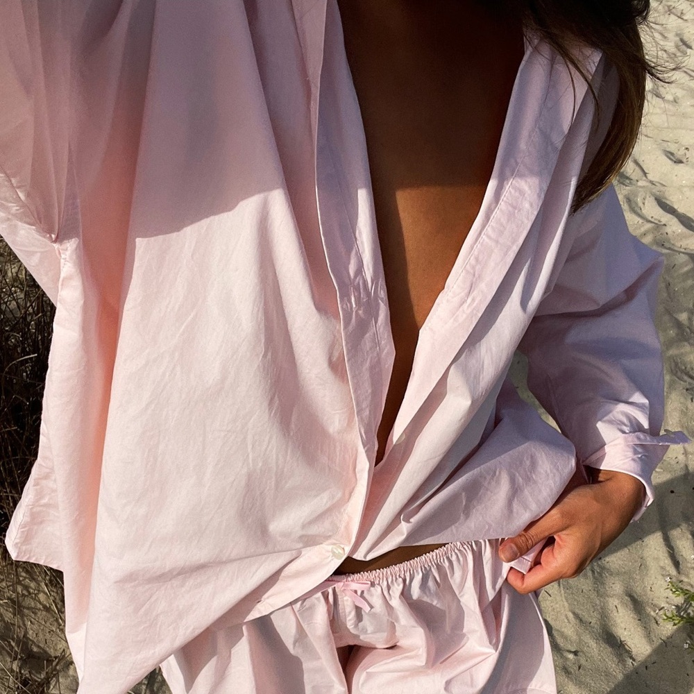 NWOT Laneway the Label Forever Shirt in Blush